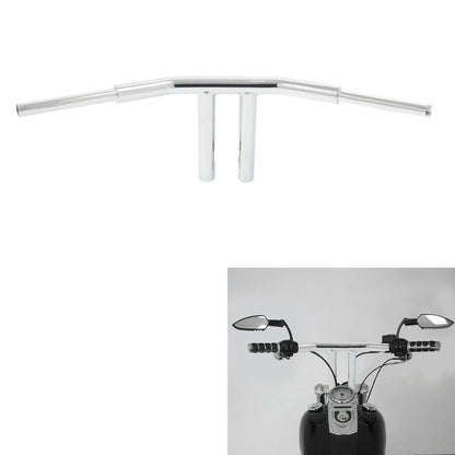 10" Rise Chrome T-Bar Handlebar for Harley Softail Street Bob (2018-2023)