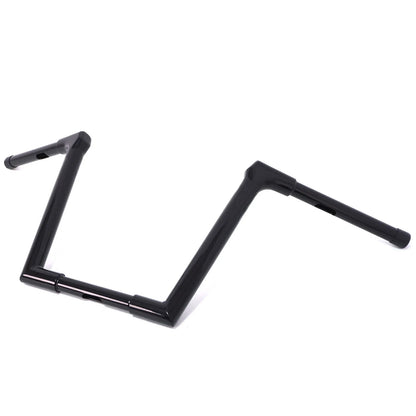 Black 12'' Ape Hanger Handlebars for Road King & Road Glide (1995–Present)
