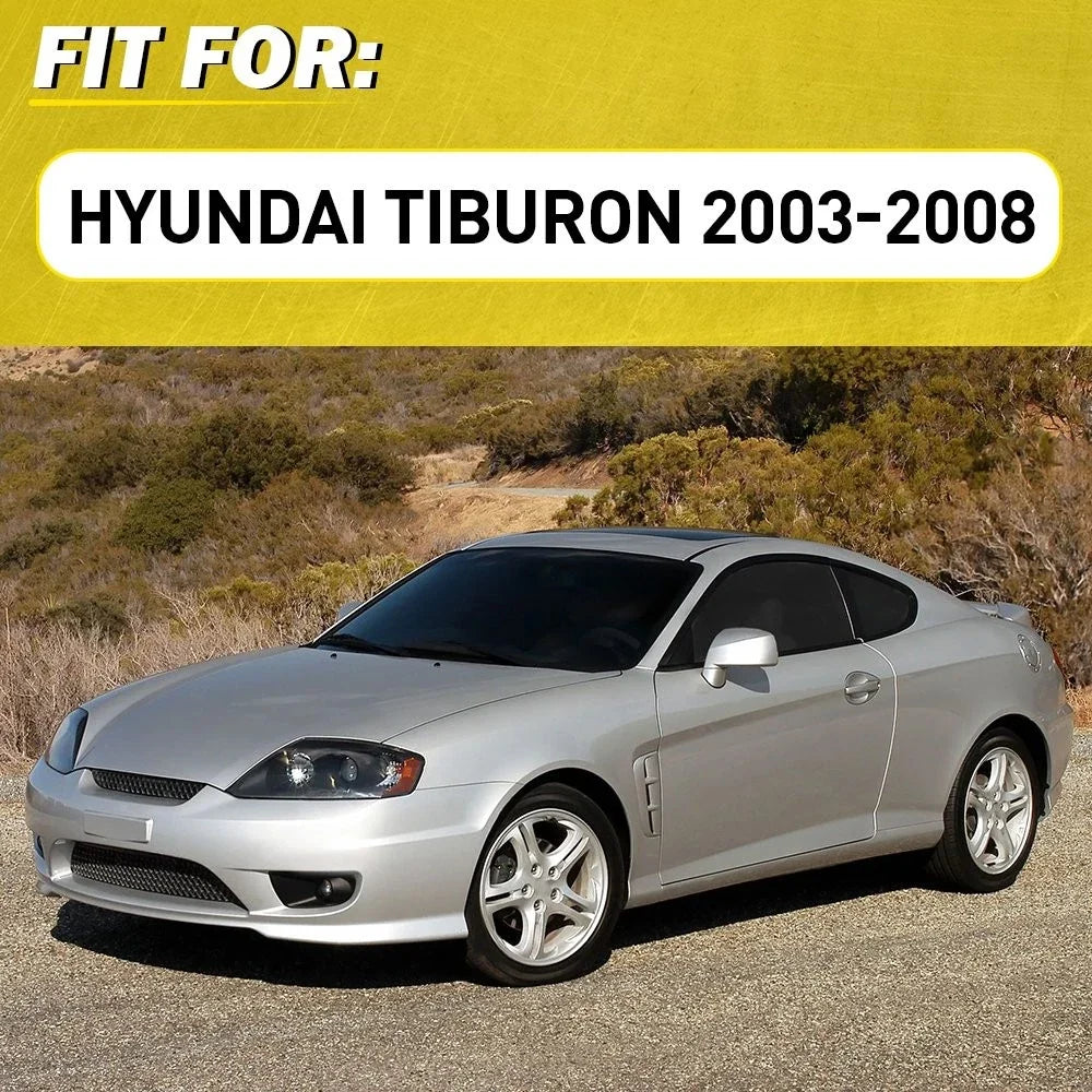 Front Left & Right Interior Door Handle - 2 Pack for Hyundai Tiburon 03-08