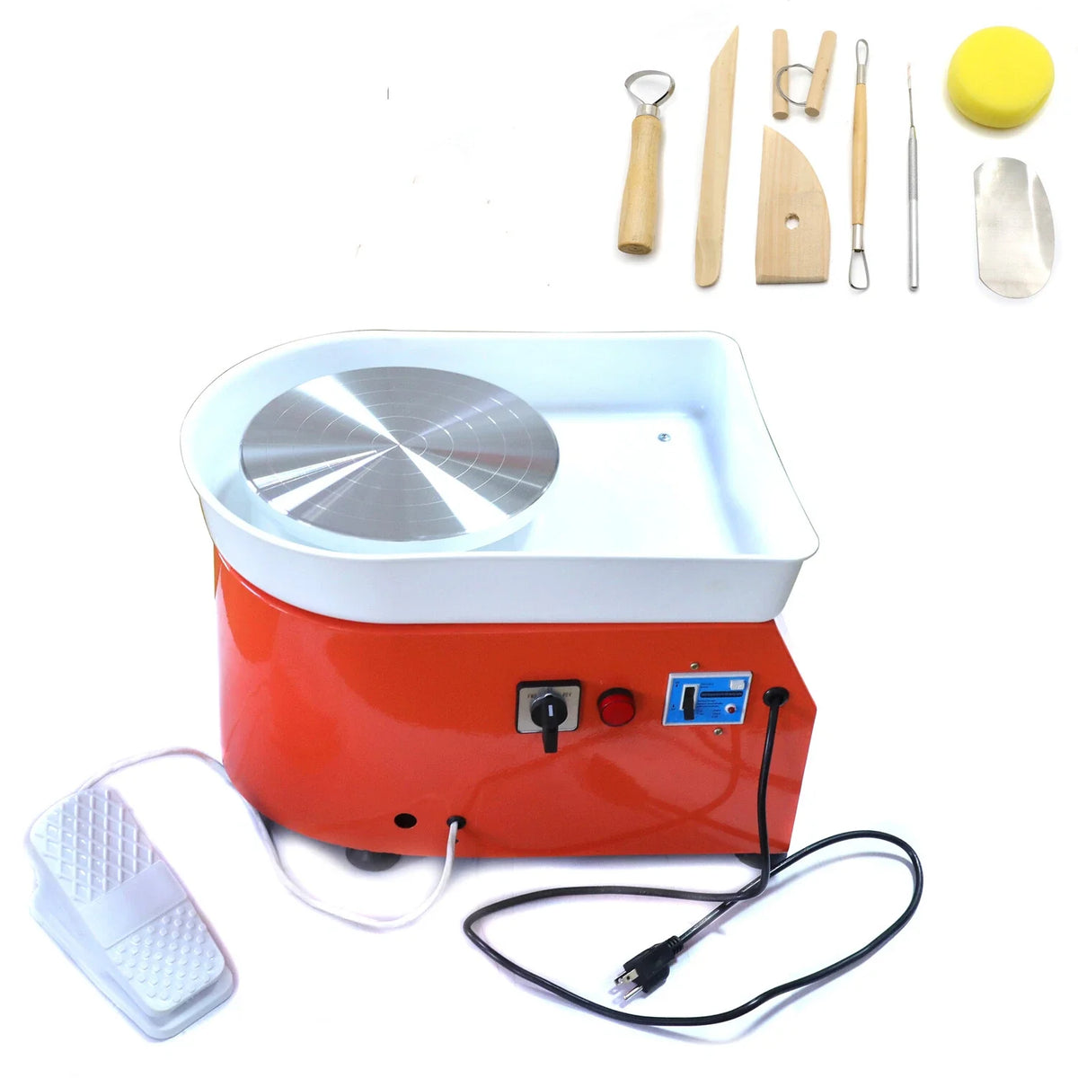 Clay Craft Pottery Wheel Table Top Forming Machine - 350W