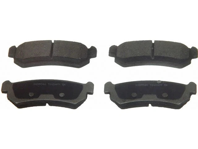 Rear Brake Pad Set for Suzuki Reno (2005–2006) MW154PD