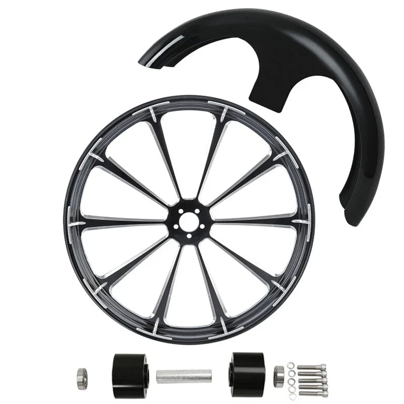 30" Front Wheel Rim & Hub for Harley Street Glide (2008–2024)
