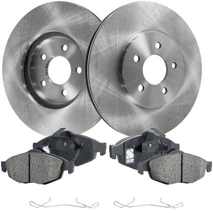Front Brake Pads & Rotors Set for Chrysler Sebring Dodge Stratus