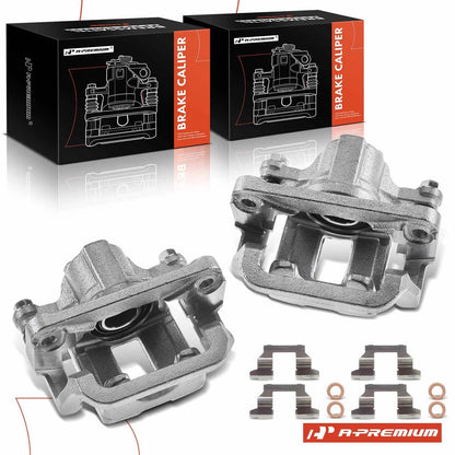 Pair Rear Disc Brake Calipers for Nissan Rogue (2014–2020)