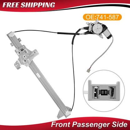 Front Right Window Regulator and Motor for Ford E150 E250 E350 1992-2014