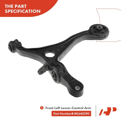 Front Left Control Arm for Honda Accord (03-07) Acura TSX Fitment