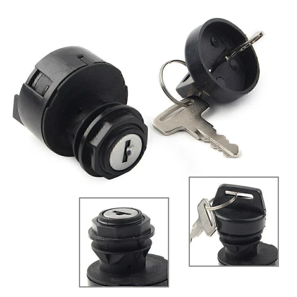 Ignition Switch, Fuel Gas Cap & Seat Lock Key for 2003-2007 Polaris Predator