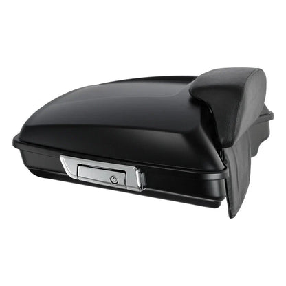 Razor Trunk Backrest Mount Rack 5.5" Matte Black for Harley Touring 2014-2026