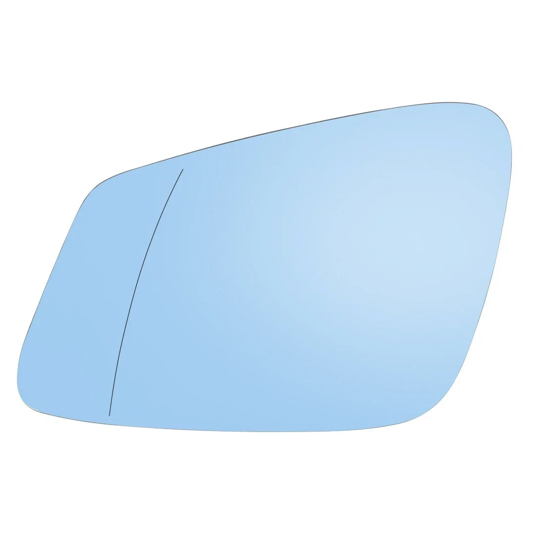 Heated Left Rearview Mirror Glass with Backing Plate for BMW 750i (2013–2015)