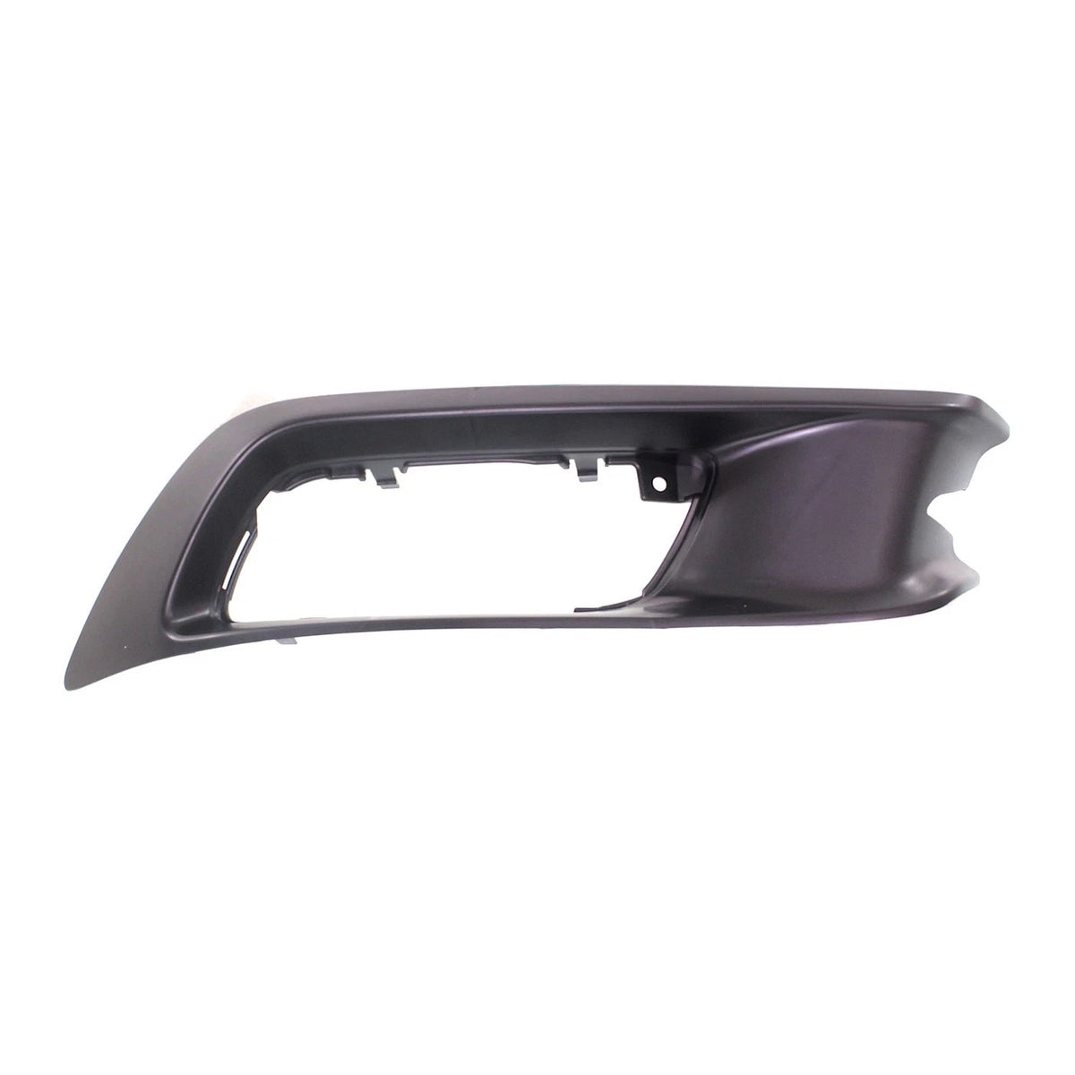 Fog Light Trim Set for Honda Civic (2012) - Left & Right, Textured Black Plastic