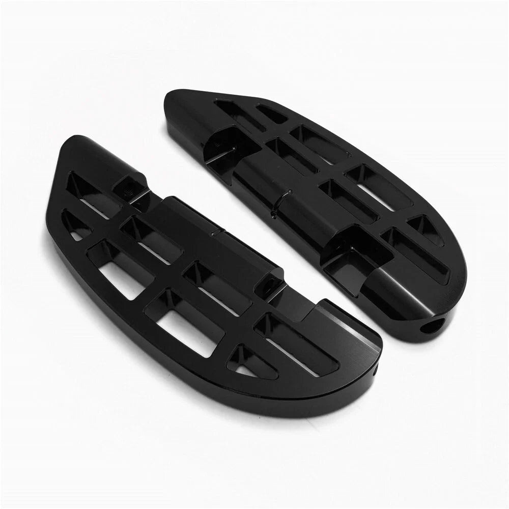 Black Passenger Floorboard Knob for Harley Softail (2000-2019) Dominator