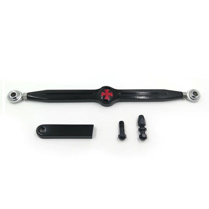 Maltese Cross Black Gear Shift Linkage for Harley Fatboy 2000-2023