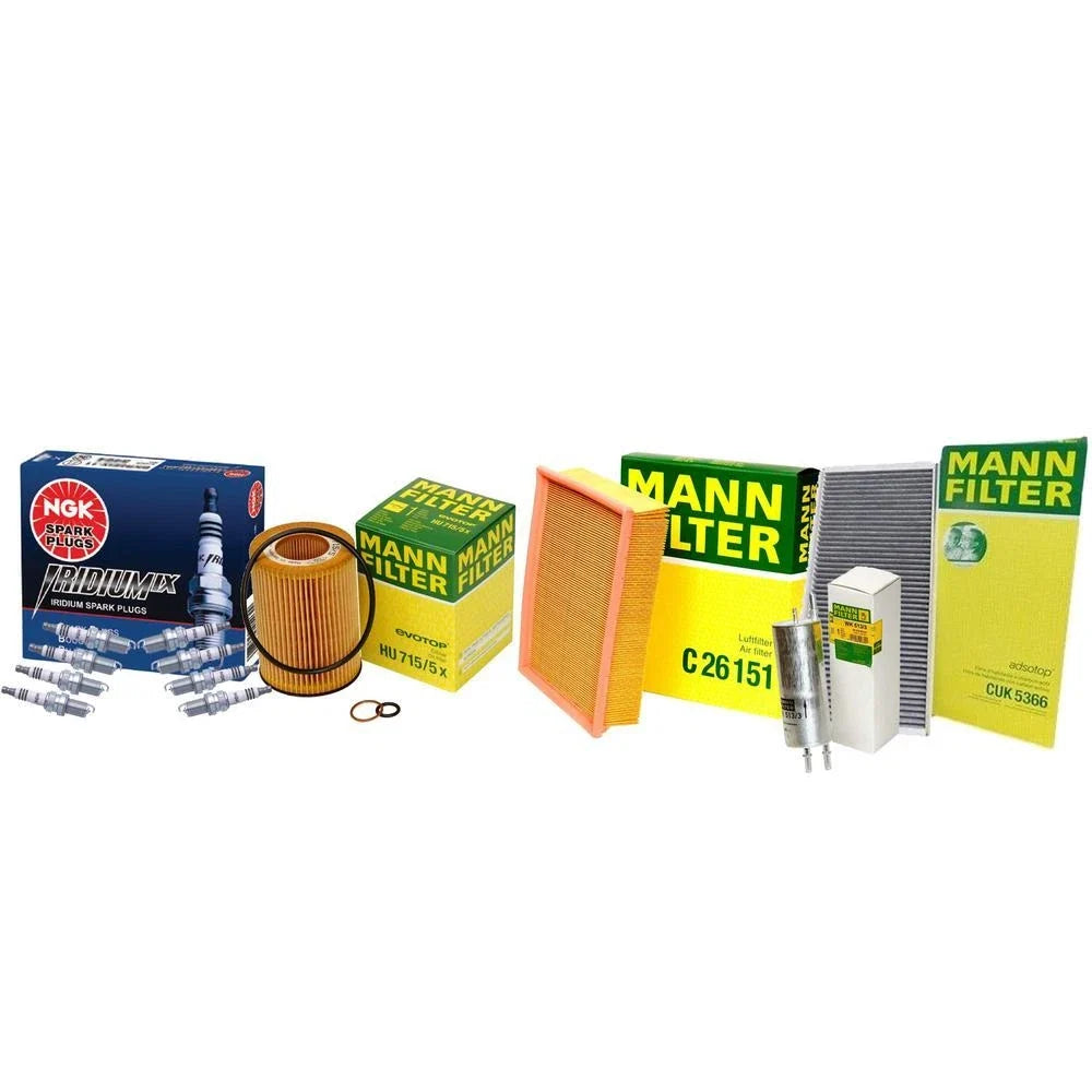 Ignition Tune-Up Kit with Mann Filters & NGK Spark Plugs for BMW E53 (2000–2006)