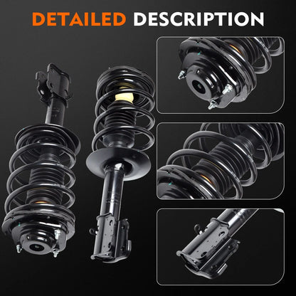 Front Struts with Control Arm and Tie Rods for PT Cruiser 01-10