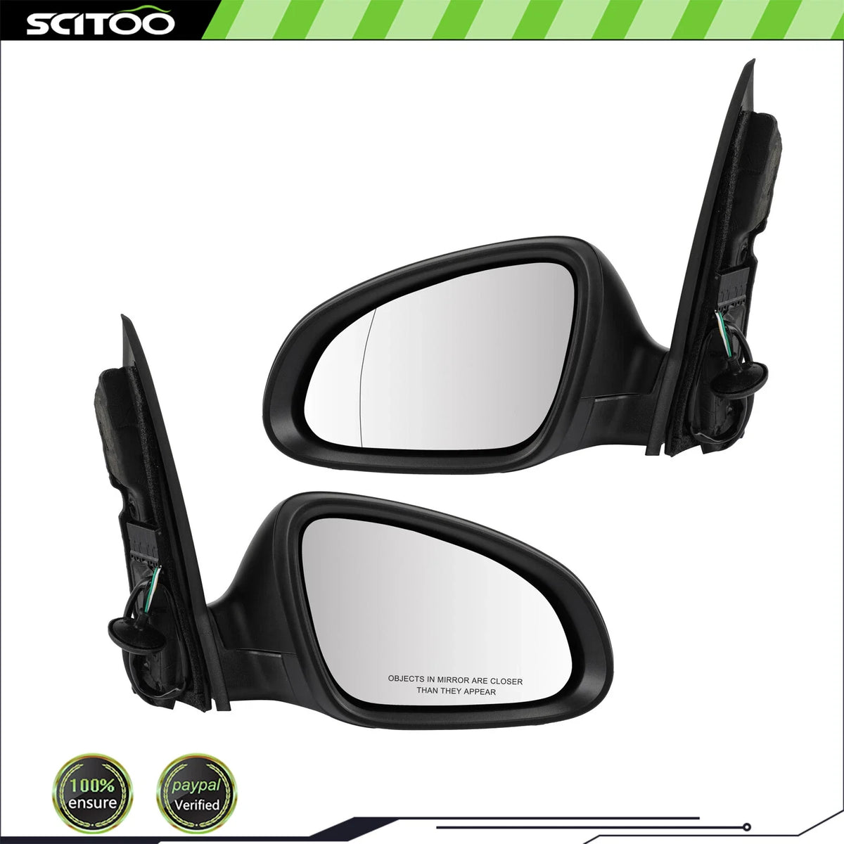 Left & Right Side Door Mirror for 2012-2017 Buick Verano