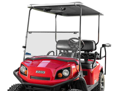 Flip Down Windshield for E-Z-Go Express (Scratch Resistant)