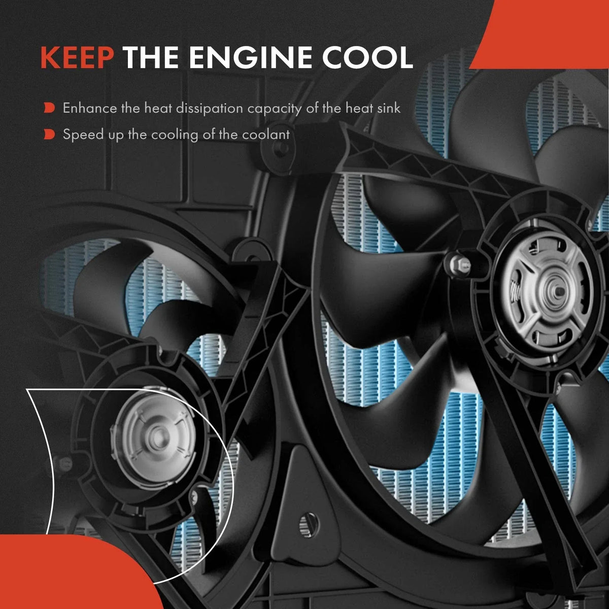 Fan Assembly for Nissan Rogue (2021 to 2023)