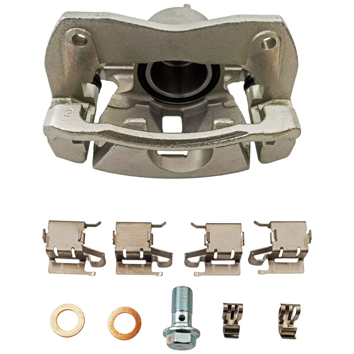 2X Front Brake Kit with Calipers for Toyota RAV4 Mirai Corolla iM tC