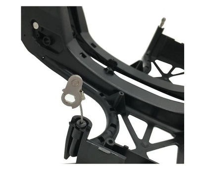 Hardware Covers for One Touch Saddlebag Latch Lids, Harley Touring 2014–2018