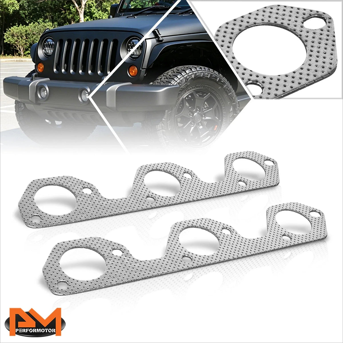 Exhaust Header Gasket for Jeep Wrangler 2007-2011