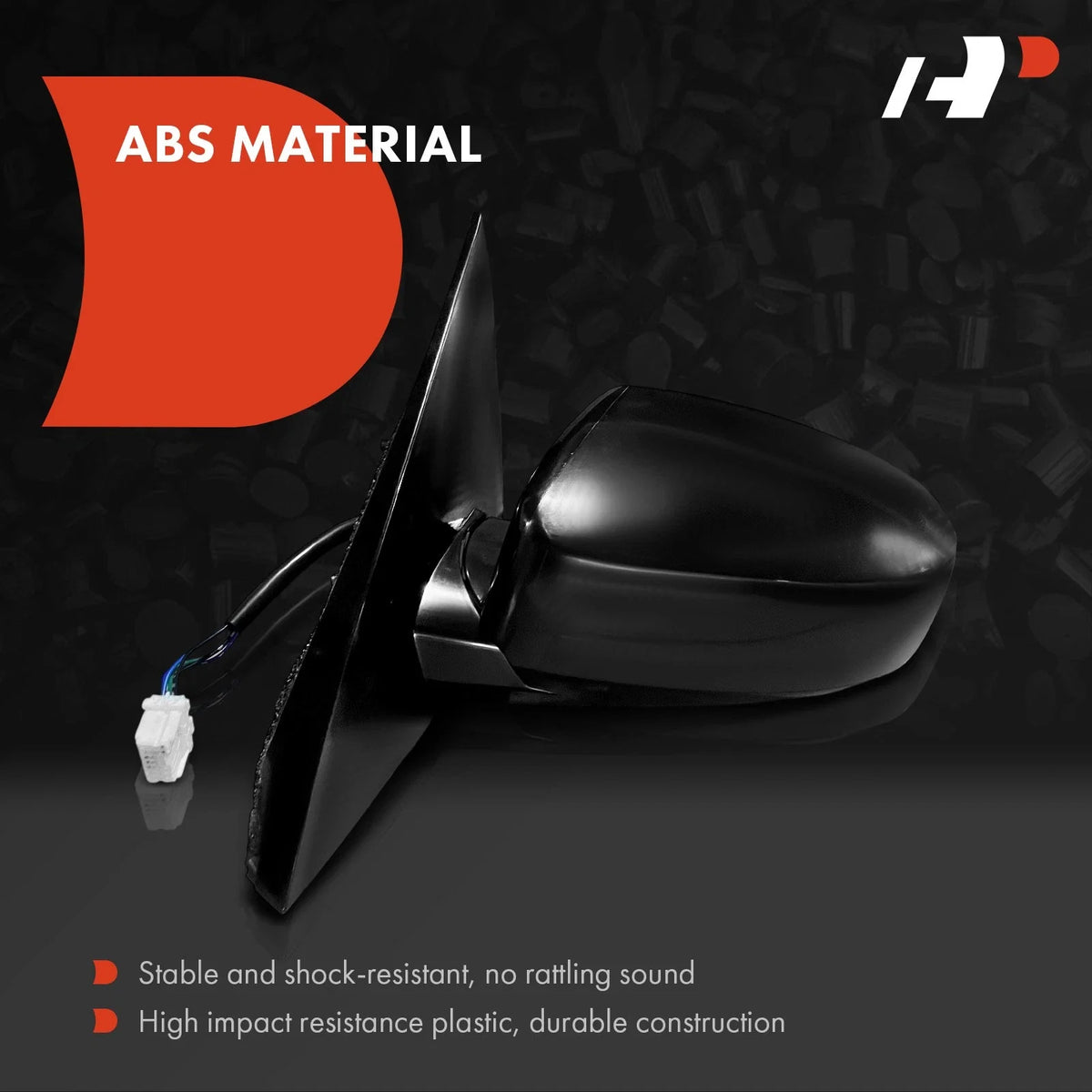 Driver Side Heated Mirror with Power Folding for Nissan Maxima 04-08