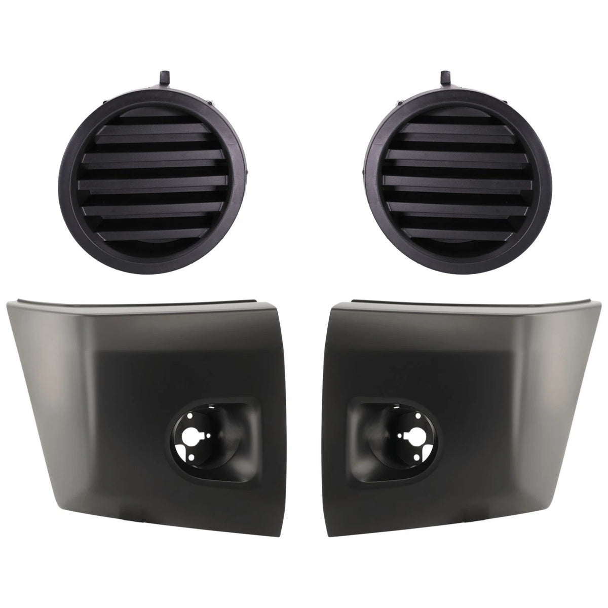 Bumper Face Bar End Set for Nissan Titan (2004–2015)