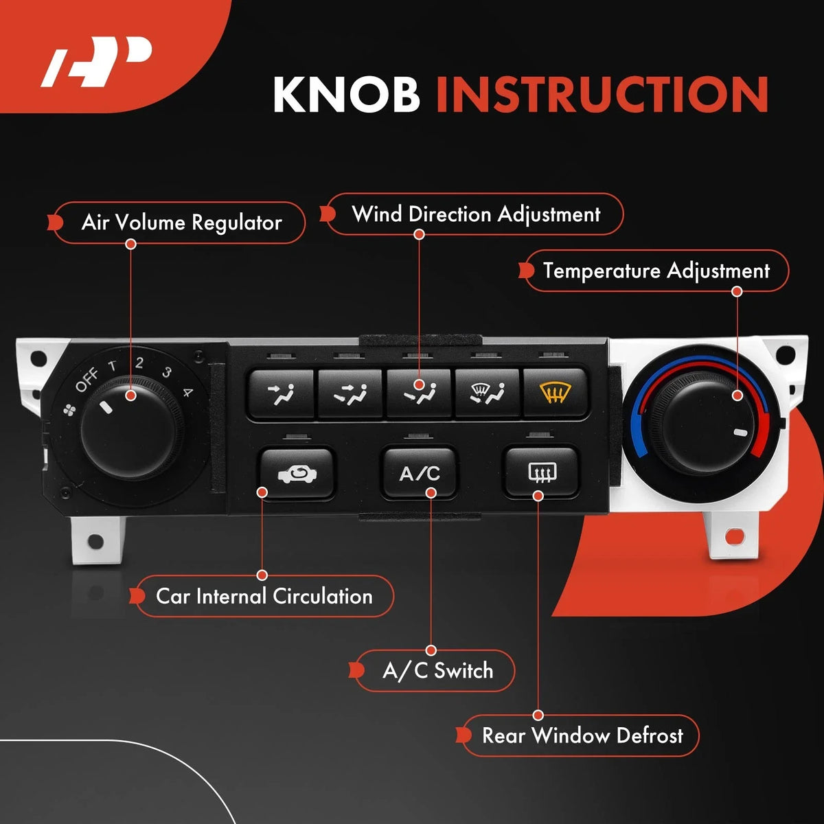 A/C Control Module for Honda Accord