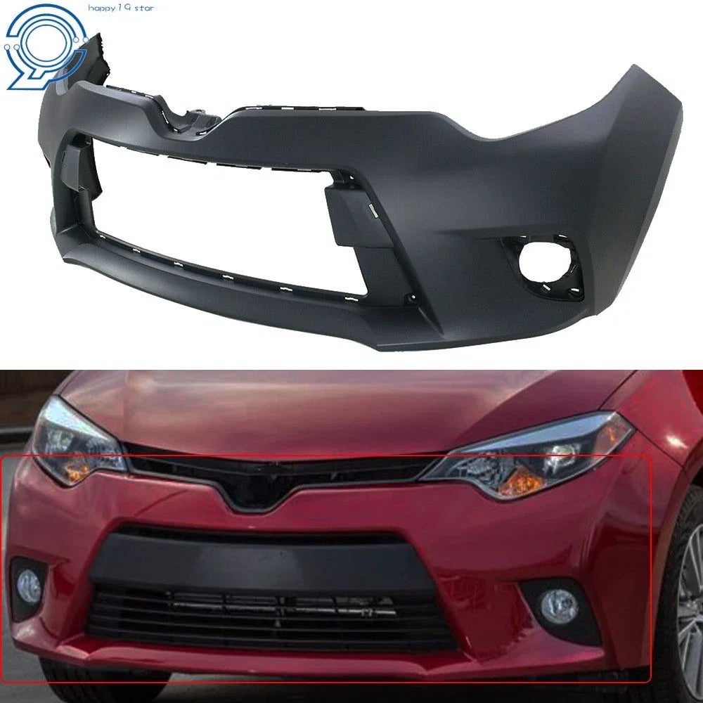 Front Bumper Cover for Toyota Corolla (2014–2016) Primed