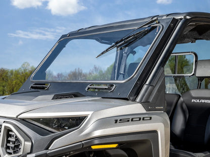 Windshield Glass for Polaris Ranger XD 1500 (2018-2023) Wipers Included