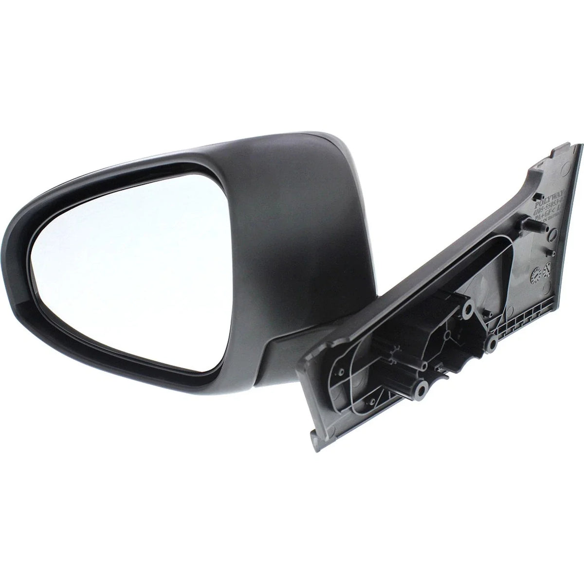 Paint to Match Left Side Manual Mirror for 2012-2014 Toyota Yaris