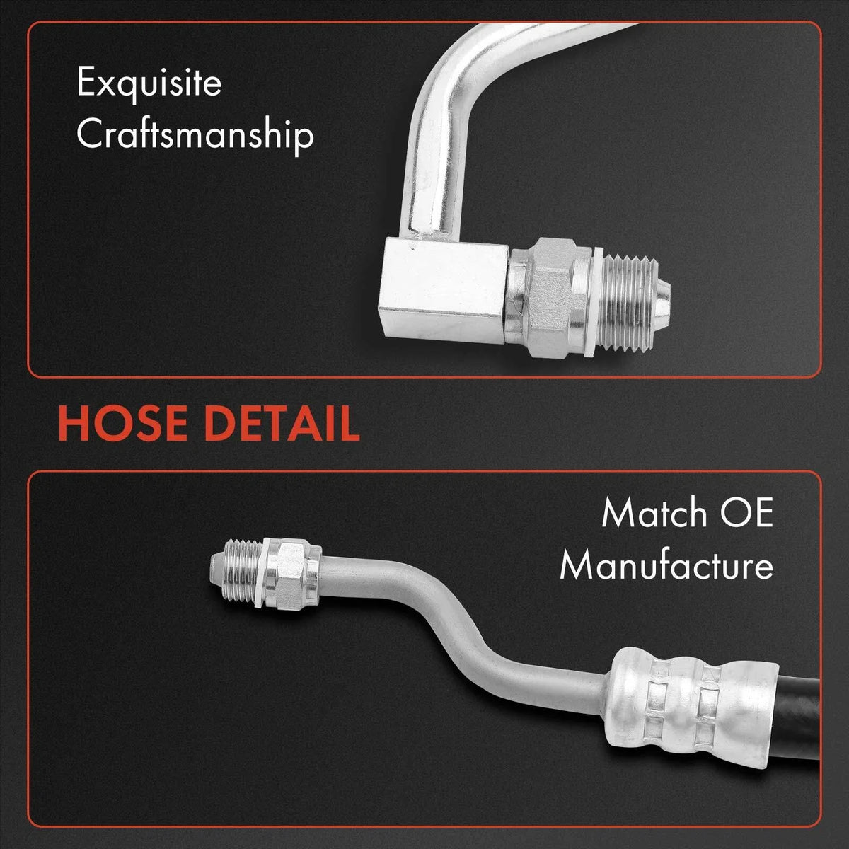 Power Steering Pressure Hose for Ford E-450 Super (2004-2010)