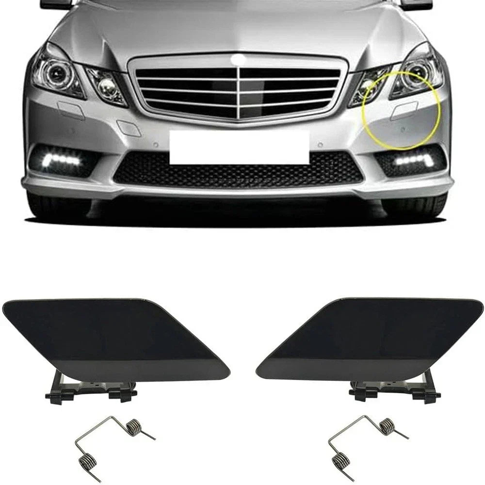 Headlight Washer Cover Set for Mercedes E-Class W212 (2010-2016)