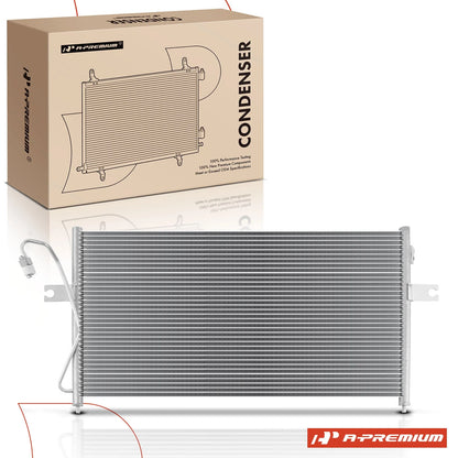 A/C Condenser with Bracket for Nissan Frontier Xterra (1998–2001)