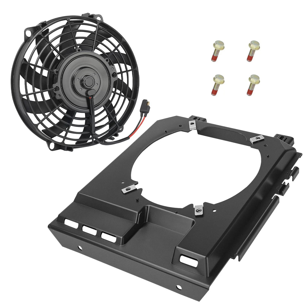 Radiator Cooling Fan Assembly for Polaris Sportsman 400 4X4 (2001–2003)