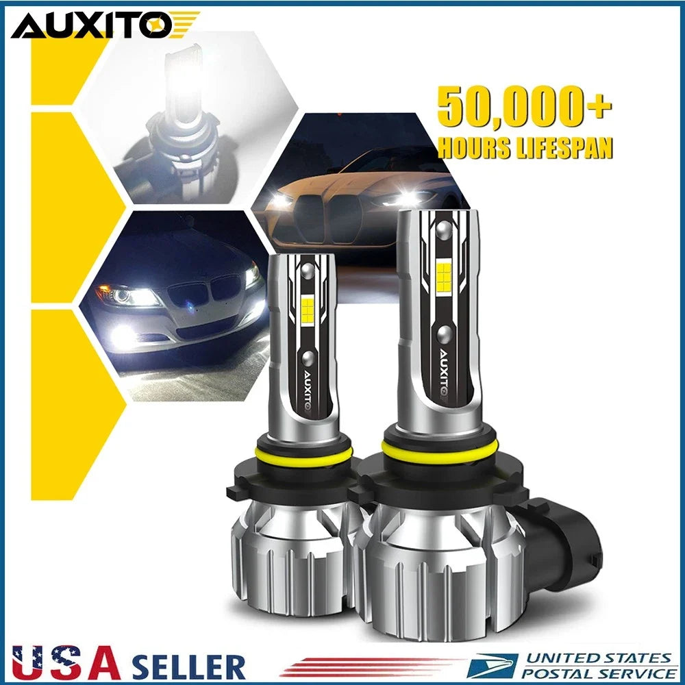 LED Headlight Bulbs 9005 (6000K) - 2 Pack