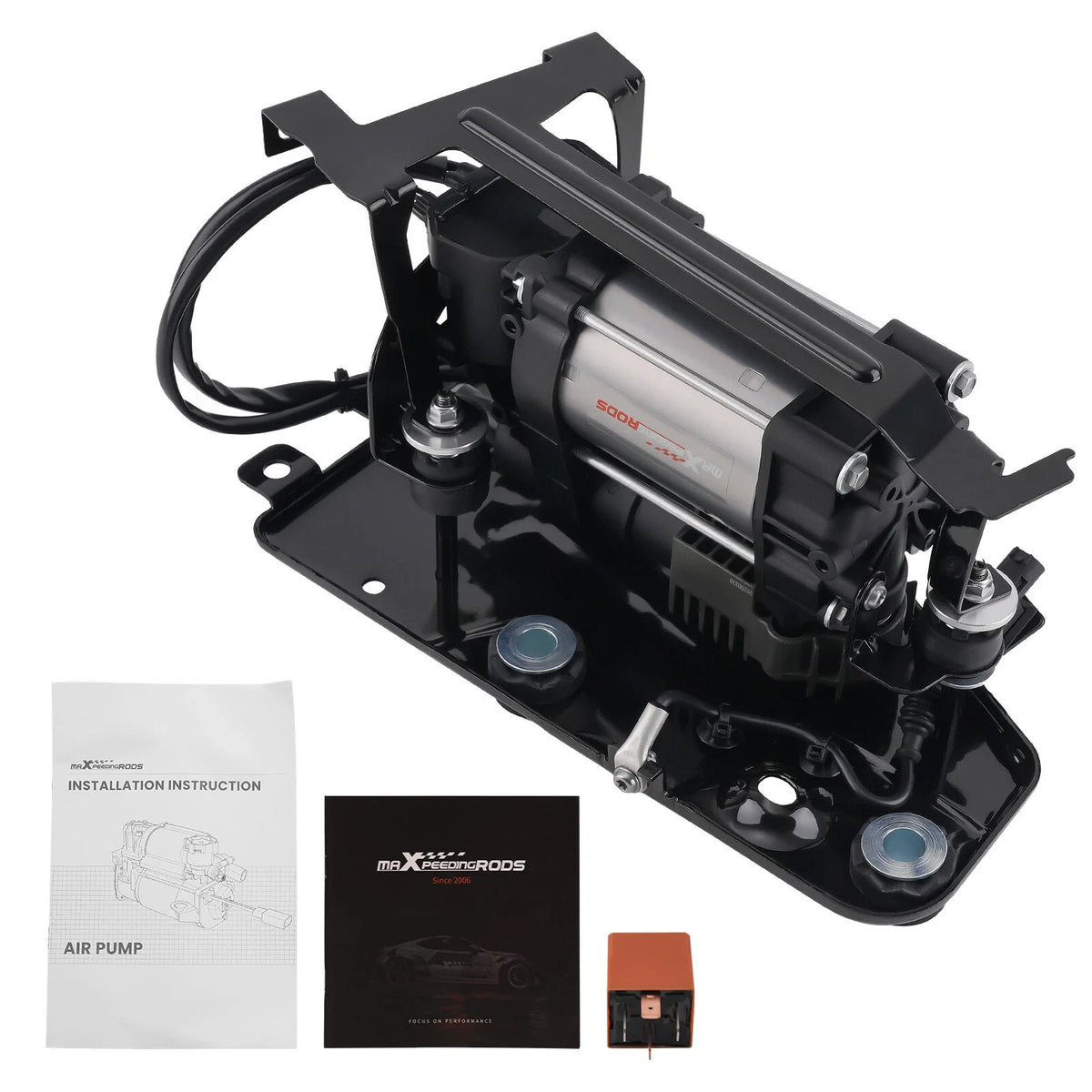Air Suspension Compressor Pump with Bracket for Volvo XC90 (2016–2019)