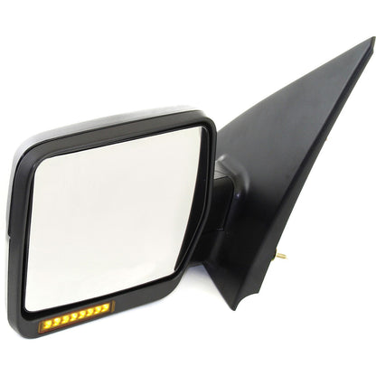 Manual Folding Textured Black Driver Side Mirror Heated for 2004-2006 F-150