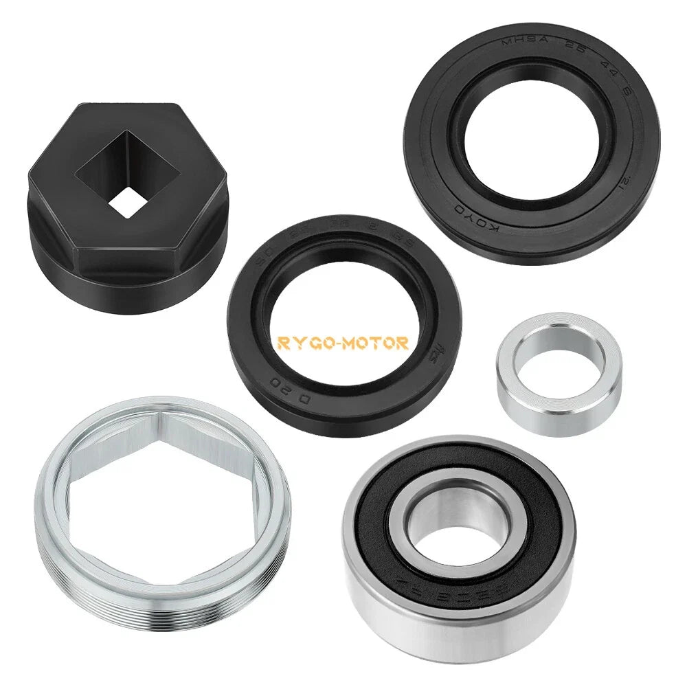Steering Stem Bearing Seal Holder Nut & Tool Kit for Kodiak 400 450 700