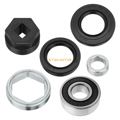 Steering Stem Bearing Seal Holder Nut & Tool Kit for Kodiak 400 450 700