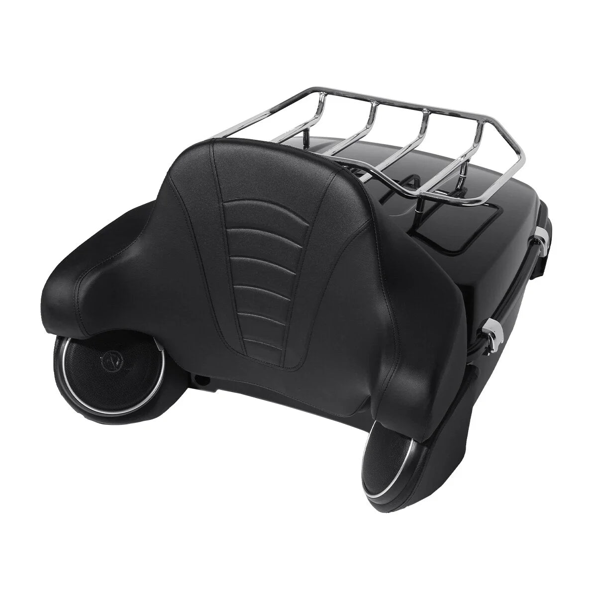 Trunk Pad Rack Tail Light Speakers for Harley Touring Road Glide (2014–2026)