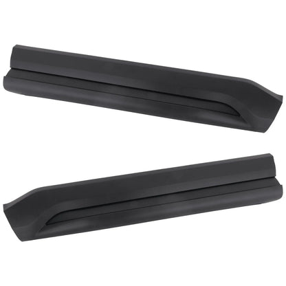 Door Molding and Beltlines Set for Front Driver/Passenger Side - 2pcs