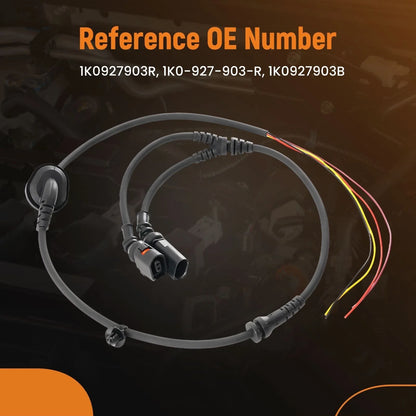 ABS Speed Sensor Wire Harness for Volkswagen Jetta Golf Rabbit (2006–2013)
