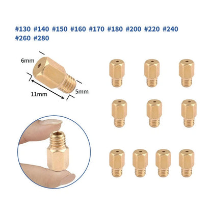 42pcs Slow Jet Carb Main Pilot for Mikuni VM28-VM44