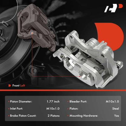 Front Left Brake Caliper & Bracket for Nissan Pathfinder 2013-2020