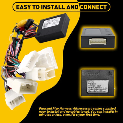 JBL AMP Supported Power Harness Cable Adapter for Toyota Stereo