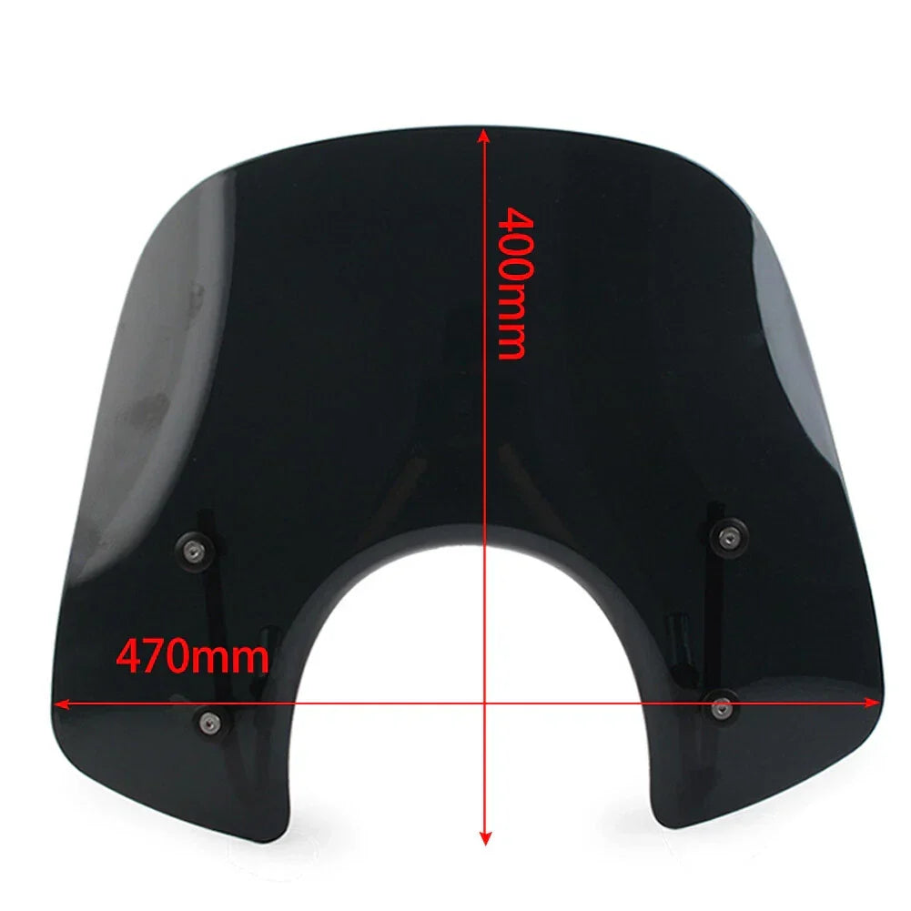 Transparent ABS Windshield - Vespa GTS 250 / 300 (All Years)