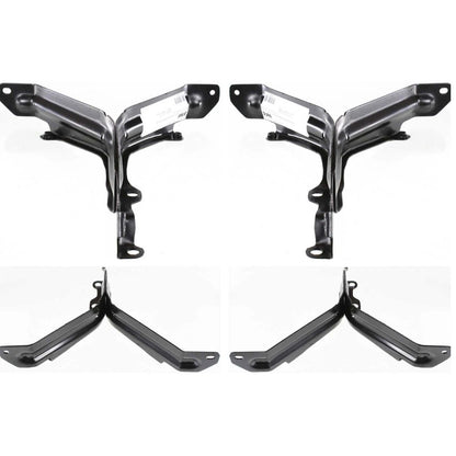 Set of 2 Bumper Brackets for Toyota 4Runner (1996–1998) Rear Left & Right