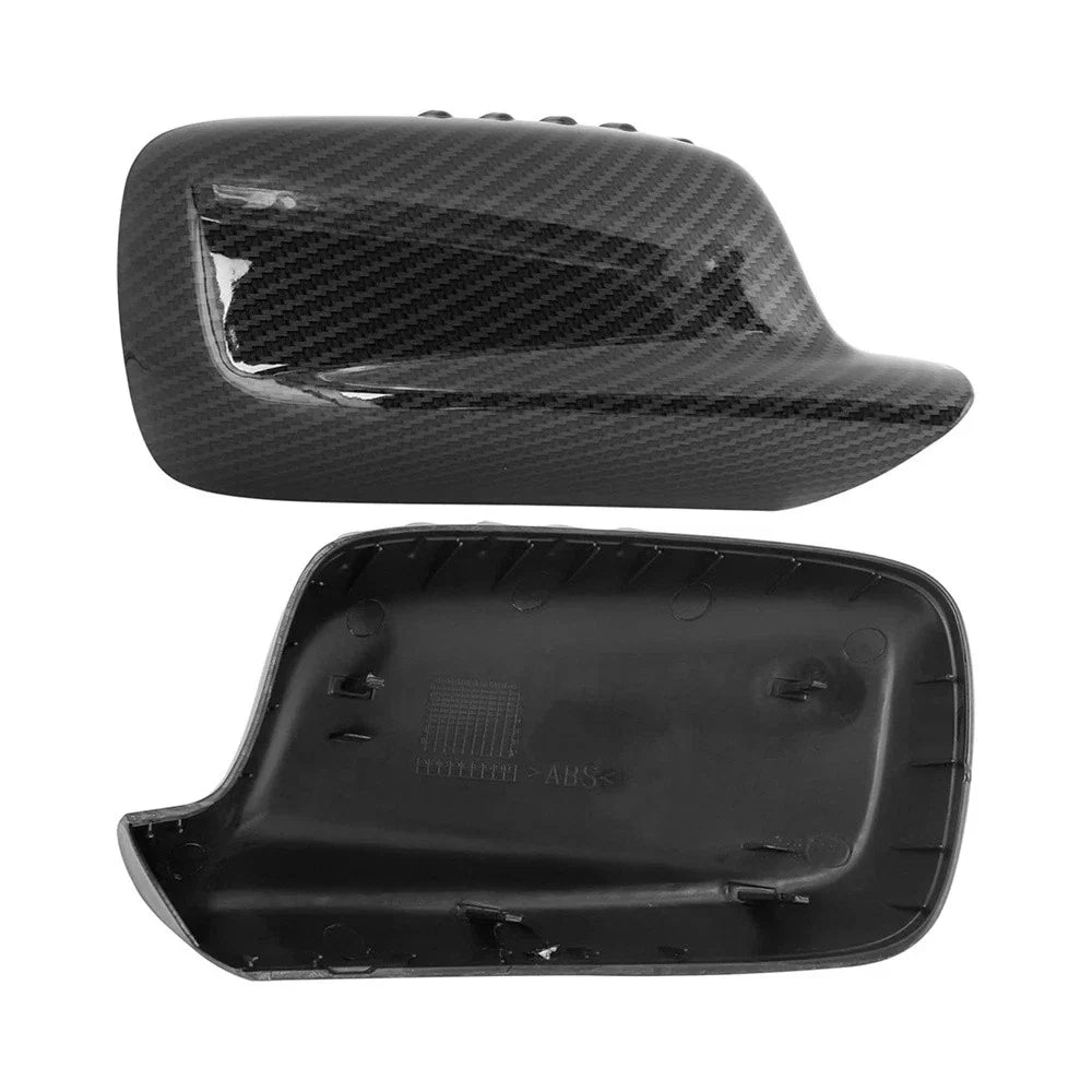 Carbon Fiber Style Side Mirror Covers for BMW 3 7 Series E46 E65 E66 E67