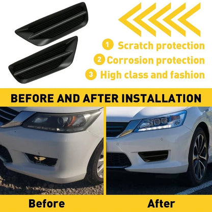Fog Light Cover Pair for Honda Accord Sedan (2013-2015)