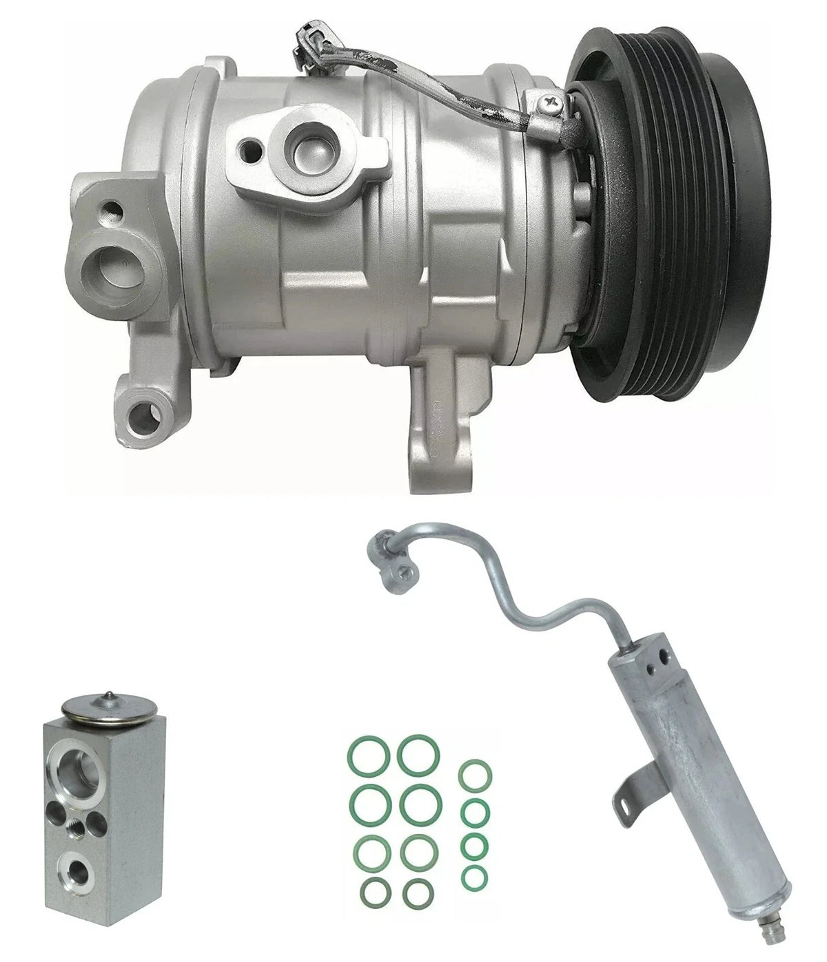 AC Compressor Kit OEM Replacement for Jeep Commander 3.7L (2006–2010)